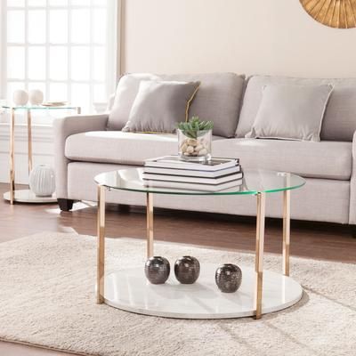 Avenida Cocktail Table by SEI Furniture in White