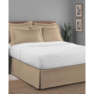 Today's Home Microfiber Tailored 2-Pack Standard Pillow Shams by Levinsohn Textiles in Mocha (Size STANDARD)