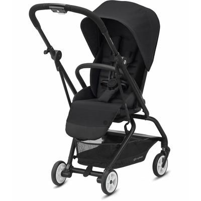 Cybex Eezy S Twist 2 Stroller + Aton 2 SensorSafe Travel System Bundle - Navy Blue / Lavastone Black