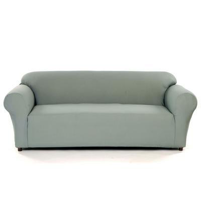 Waffle Stretch Slipcover by Classic Slipcovers in Gray (Size SOFA)