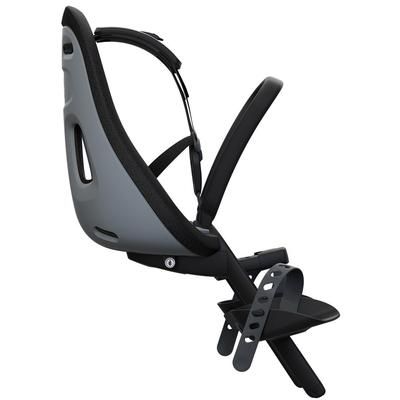 Thule Yepp Nexxt Mini Front Mounted Child Bike Seat - Monument Gray