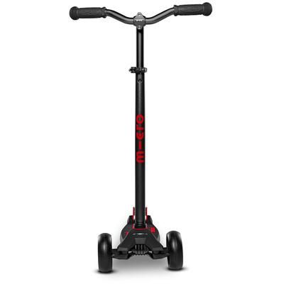 Micro Kickboard Maxi Deluxe Pro Scooter - Black / Red