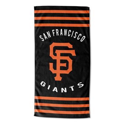 SF Giants Stripes Beach Towel by MLB in Multi