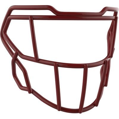 VICIS SO213E Carbon Steel Football Facemask Cardinal