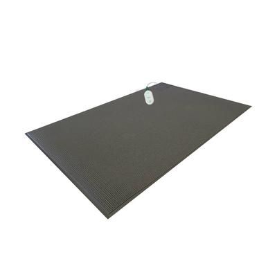 "CordLess Long Weight-Sensing Replacement Floor Mat (Gray, 24"x48")"