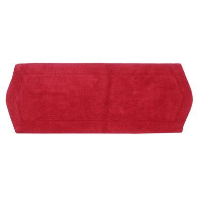 Waterford Bath Rug Collection by Home Weavers Inc in Red (Size 22" X 60")