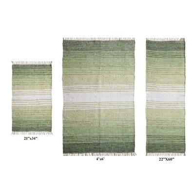 Richmond Gradation 3 Piece Area Rug Collection by Home Weavers Inc in Sage