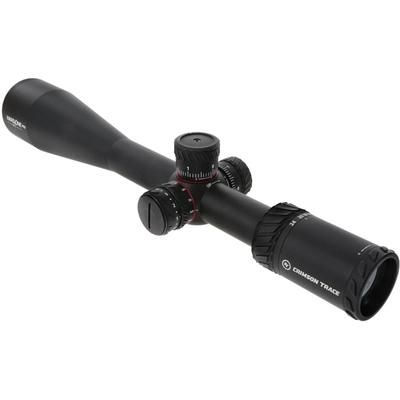 Crimson Trace Hardline Pro Rifle Scope 6-24x50mm 30mm Tube Second Focal Plane Illuminated CT Custom MR1-MIL Reticle MOC Coating Black 01-01080