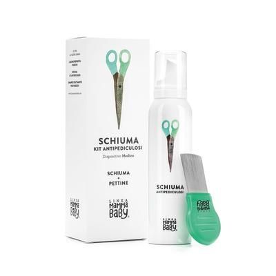 Linea MammaBaby - Schiuma Kit Antipediculosi - Dispositivo Medico Ce - Pierina Trattamenti e maschere per cuoio capelluto 150 ml unisex