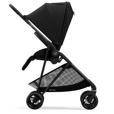 Cybex Melio Carbon 2.0 Stroller - Deep Black (Albee Exclusive)