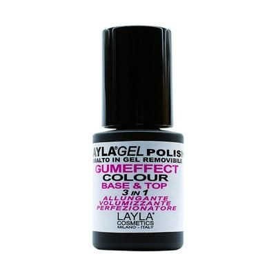 Layla Cosmetics - Gumeffect Gel Polish Colour Smalti 10 ml Nero female