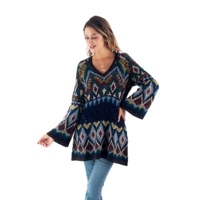 Enchanting Style,'Baby Alpaca Blend Pullover Sweater'