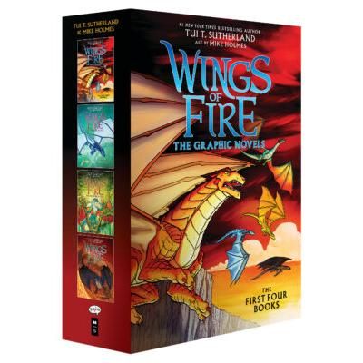 Wings of Fire Box Set 1-4 (Graphix Edition) - by Tui T. Sutherland