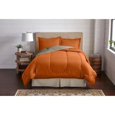 BH Studio Reversible Comforter by BH Studio in Terracotta Taupe (Size FULL)