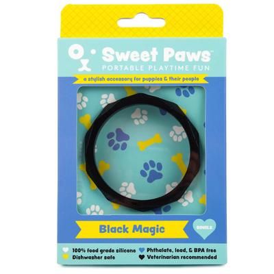 Wearable Black Magic Silicone Puppy Teether Chew Toy, Small