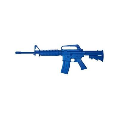 Blueguns Colt Automatic Rifle-15 Training Guns Not Weighted No Light/Laser Attachment Handgun Closed Stock Blue FSCAR15CS