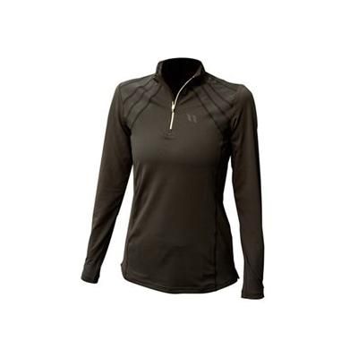 Back On Track Odele Iontex 1/4 Zip Long Sleeve - XS - Black - Smartpak