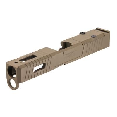 TRYBE Defense TRYBE Defense Pistol Slide Glock 19 Gen 4 RMR Cut Version 1 FDE Cerakote SLDG19G4RMR-FDE