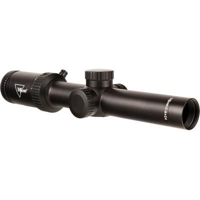 Trijicon Credo HX CRHX624 1-6x24mm LPVO Rifle Scope 30 mm Tube Second Focal Plane Black Red BDC Hunter .308 Reticle MOA Adjustment 2900019