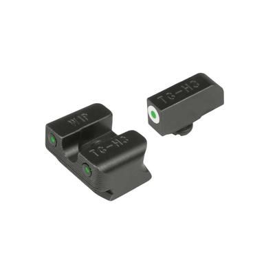 TruGlo Tritium Pro Handgun Sight Set for Walther PPQ White Focus Lock Ring TG-TG231W1W