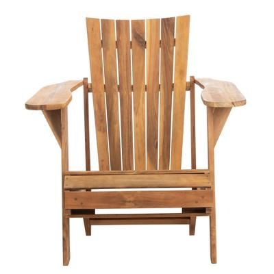 MERLIN ADIRONDACK CHAIR WITH RETRACTABLE FOOTREST - Safavieh PAT6760A
