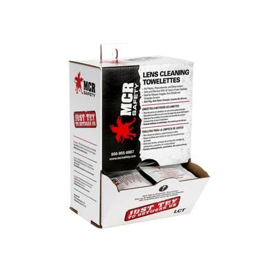 MCR Safety Lens Cleaning - Spec Saver Towelette 10 Boxes Per Case 100 Wipes Per Box One Size LCT