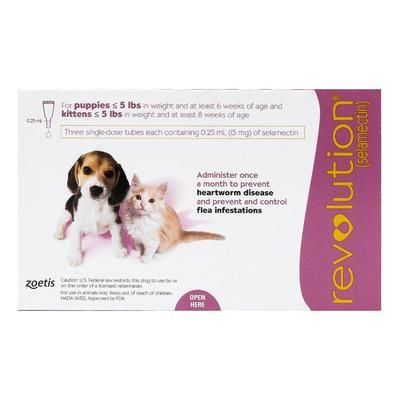 55% Off Revolution For Kittens / Puppies (Pink) 3 Doses