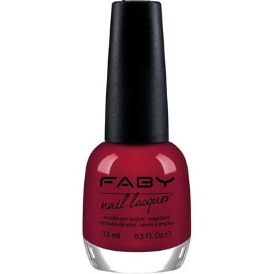 Faby - Classic Smalti 15 ml Rosso scuro unisex