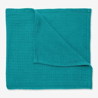 BH Studio Cotton Blanket by BH Studio in Teal (Size KING)
