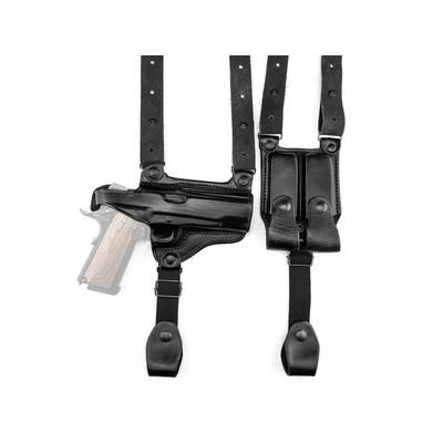 Tagua Gunleather Full Slide Shoulder Holster Black Right Hand SH4-640