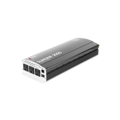 Wagan Tech SlimLine AC 2000W Inverter Black One Size EL3724