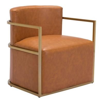 Xander Accent Chair Brown - Zuo Modern 102053