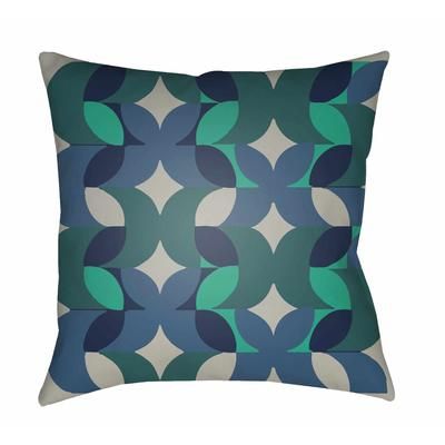 Capalayan 20" Square Modern Pillow plush Blue/Dark Blue/Emerald/Light Gray/Teal/Navy/Light Green Outdoor Throw Pillow - Boutique Rugs