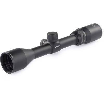Optisan Precision Sports Optics HX 3-9x40mm 25.4mm SFP Rifle Scope Duplex Reticle MOA Black 37502