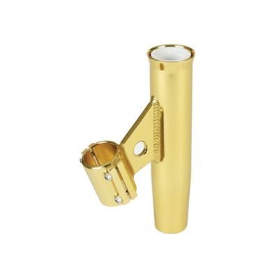 Lee's Tackle Clamp-On Rod Holder - Gold Aluminum - Vertical Mount - Fits 1.315" O.D. Pipe RA5002GL