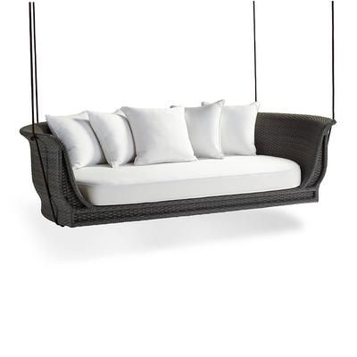 Savannah Hanging Daybed Replacement Cushions - Black - Frontgate