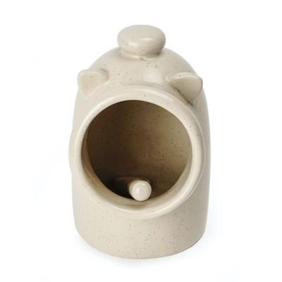 Stoneware Salt Pig - Oat by RSVP International in Beige
