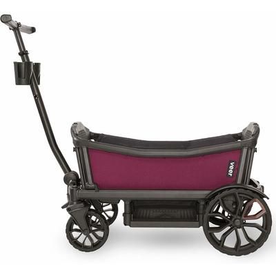 Veer Cruiser (2 Seater) Stroller Wagon Bundle - Pink Agate