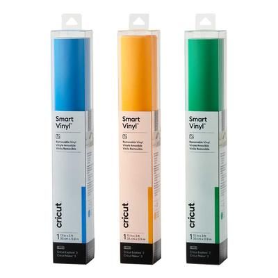 Cricut Smart Vinyl Sampler | Removable | 3 ft | Grass Ocean Maize Yellow