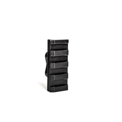 JMac Customs 1913 Adapter for MRKT Trunnion Hardcoat Anodized Black RSA-MRKT