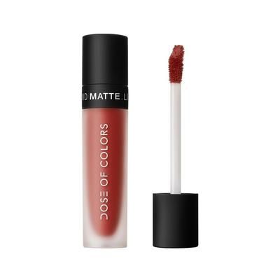 DOSE OF COLORS - Liquid Matte Lipstick Rossetti 4.5 ml Rosso scuro unisex