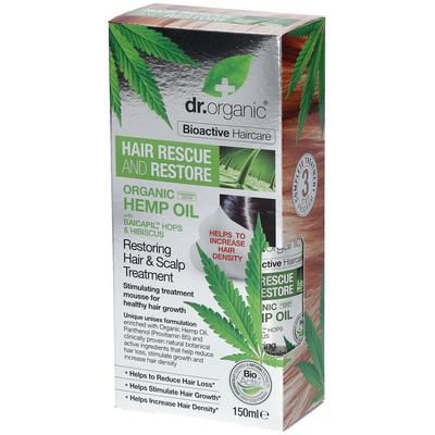 Dr. Organic® Hemp Oil Hair & Scalp Treatment 150 ml Schiuma