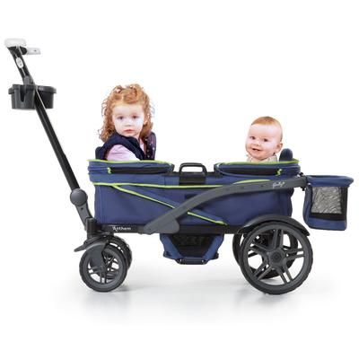 Gladly Family Anthem2 All-Terrain (2 Seater) Stroller Wagon - Neon Indigo