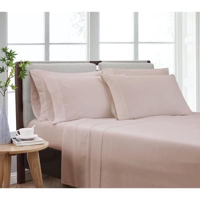Heritage Solid Sheet Set by Cannon in Blush (Size TWINXL)