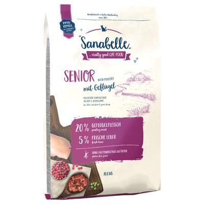 2x10kg Senior Sanabelle Adult Dry Cat Food
