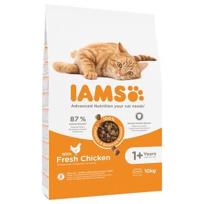 10kg Chicken Adult Advanced Nutrition IAMS Dry Cat Food