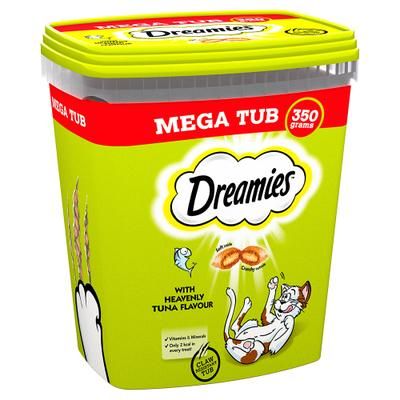 350g Tuna Mega Tub Dreamies Cat Treats