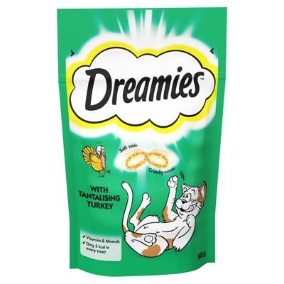 60g Turkey Dreamies Cat Treats