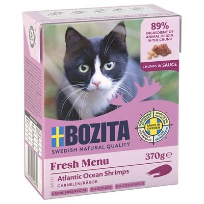 6x370g Shrimps Chunks in Sauce Bozita Wet Cat Food