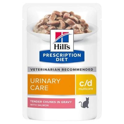 12x85g c/d Multicare Urinary Salmon Hill's Prescription Diet Wet Cat Food